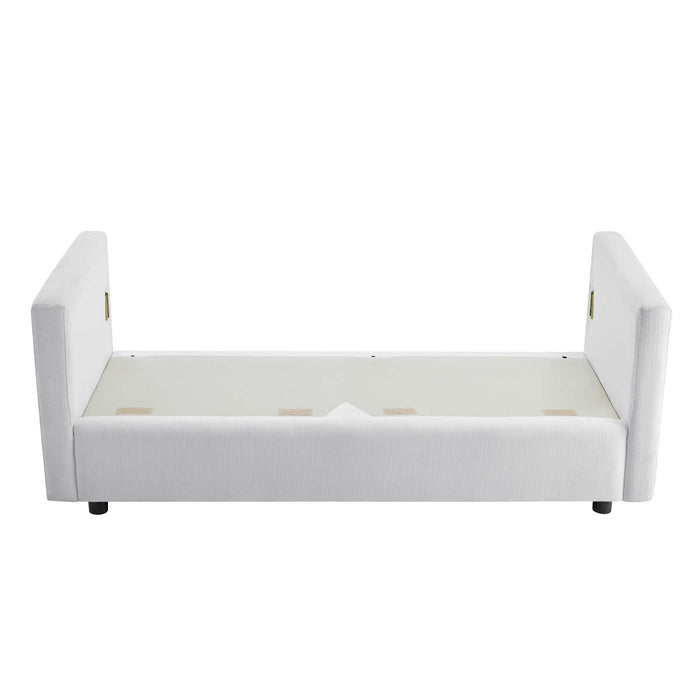 Modway Activate Upholstered Modern Fabric Sofa