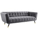 Modway Adept Mid-Century Modern Velvet Sofa