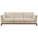 Modway Chance Upholstered Mid-Century Modern Fabric Sofa