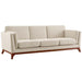 Modway Chance Upholstered Mid-Century Modern Fabric Sofa