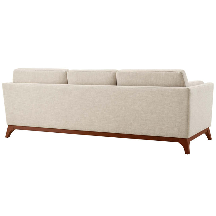 Modway Chance Upholstered Mid-Century Modern Fabric Sofa