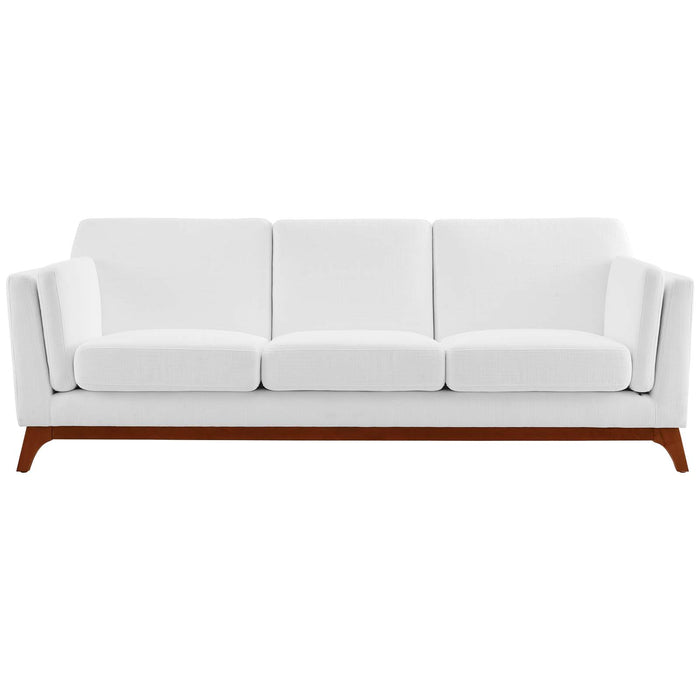 Modway Chance Upholstered Mid-Century Modern Fabric Sofa