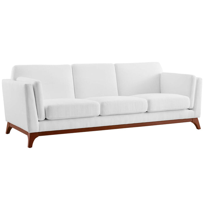 Modway Chance Upholstered Mid-Century Modern Fabric Sofa