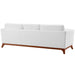 Modway Chance Upholstered Mid-Century Modern Fabric Sofa