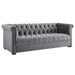 Modway Heritage Mid-Century Modern Velvet Sofa 