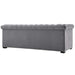 Modway Heritage Mid-Century Modern Velvet Sofa 