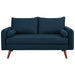 Modway  Revive Upholstered Modern Fabric Loveseat