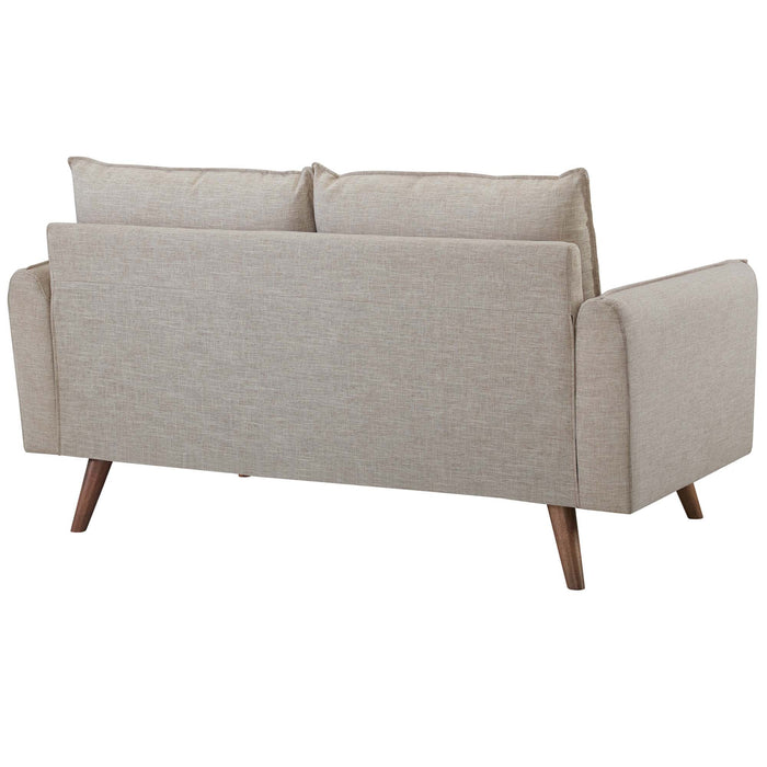 Modway  Revive Upholstered Modern Fabric Loveseat