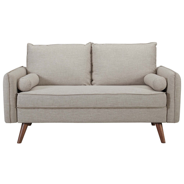 Modway  Revive Upholstered Modern Fabric Loveseat