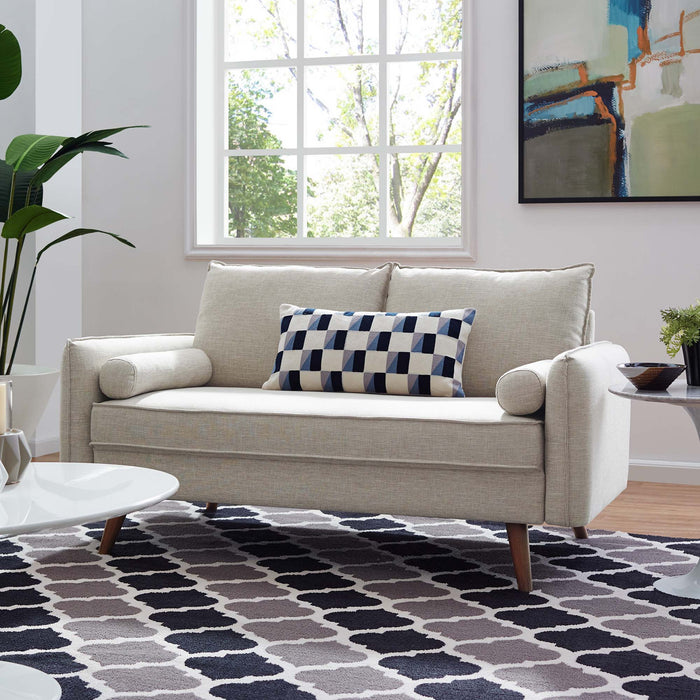 Modway  Revive Upholstered Modern Fabric Loveseat