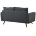 Modway  Revive Upholstered Modern Fabric Loveseat