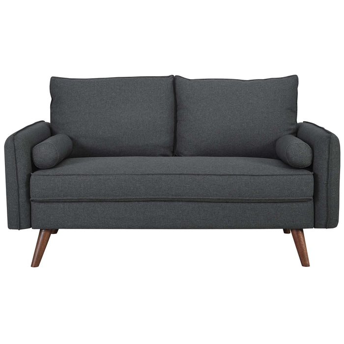 Modway  Revive Upholstered Modern Fabric Loveseat