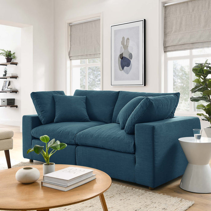 Modway Commix Down-Filled 2-Piece Sectional Sofa Set