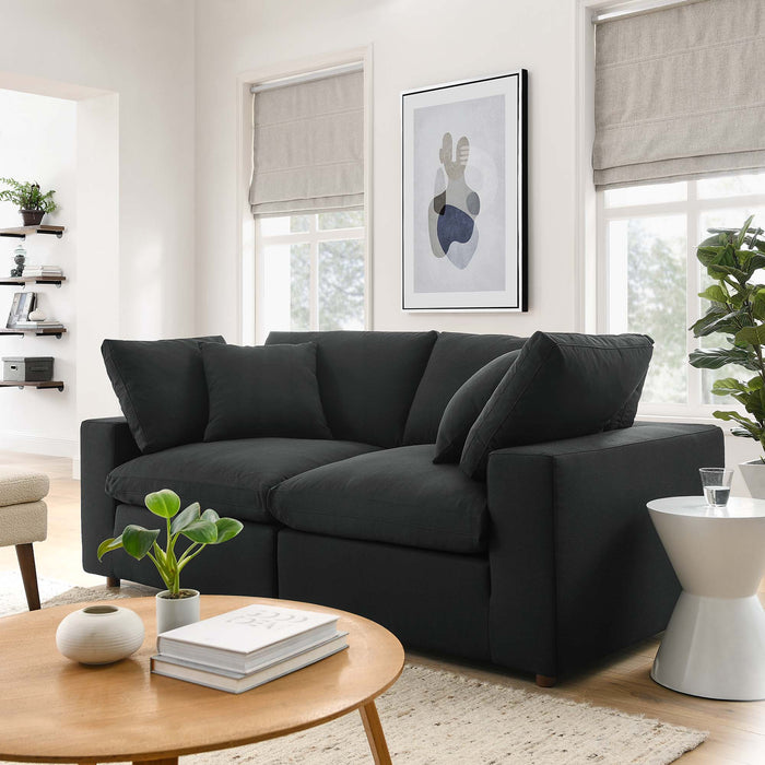 Modway Commix Down-Filled 2-Piece Sectional Sofa Set