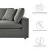 Modway Commix Down-Filled 2-Piece Sectional Sofa Set