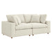 Modway Commix Down-Filled 2-Piece Sectional Sofa Set