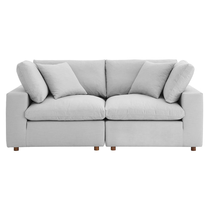 Modway Commix Down-Filled 2-Piece Sectional Sofa Set