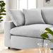 Modway Commix Down-Filled 2-Piece Sectional Sofa Set