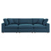 Modway Commix Down-Filled 3-Piece Sectional Sofa Set