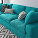 Modway Commix Down-Filled 3-Piece Sectional Sofa Set