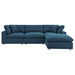 Modway Commix 4-Piece Overstuffed Sectional Sofa Set