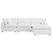 Modway Commix 4-Piece Overstuffed Sectional Sofa Set