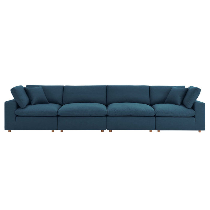 Modway Commix 4-Piece Sectional Sofa Set