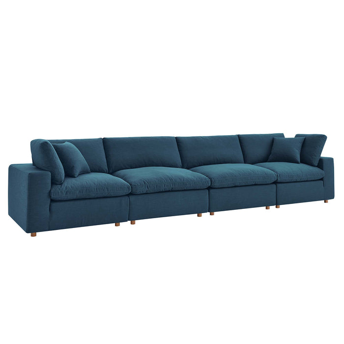 Modway Commix 4-Piece Sectional Sofa Set