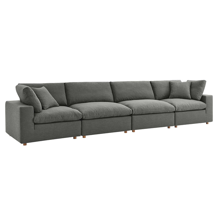 Modway Commix 4-Piece Sectional Sofa Set