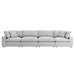 Modway Commix 4-Piece Sectional Sofa Set