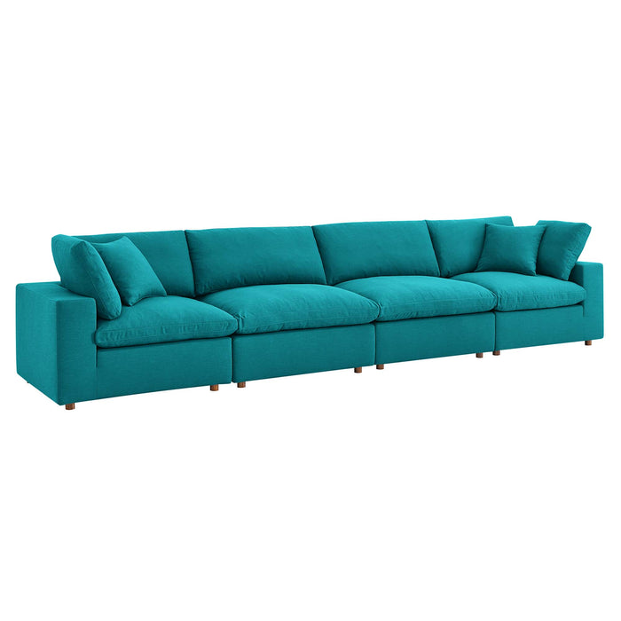 Modway Commix 4-Piece Sectional Sofa Set