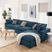 Modway Commix Down-Filled 5-Piece Sectional Sofa Set