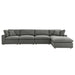 Modway Commix Down-Filled 5-Piece Sectional Sofa Set