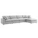 Modway Commix Down-Filled 5-Piece Sectional Sofa Set