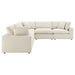 Modway Commix Down-Filled Overstuffed 5-Piece Sectional Sofa Set