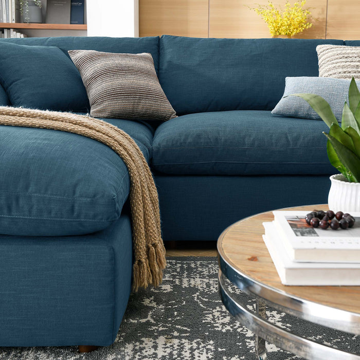 Modway Commix Down-Filled 6-Piece Sectional Sofa Set