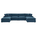 Modway Commix Down-Filled 6-Piece Sectional Sofa Set