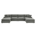 Modway Commix Down-Filled 6-Piece Sectional Sofa Set