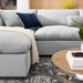 Modway Commix Down-Filled 6-Piece Sectional Sofa Set