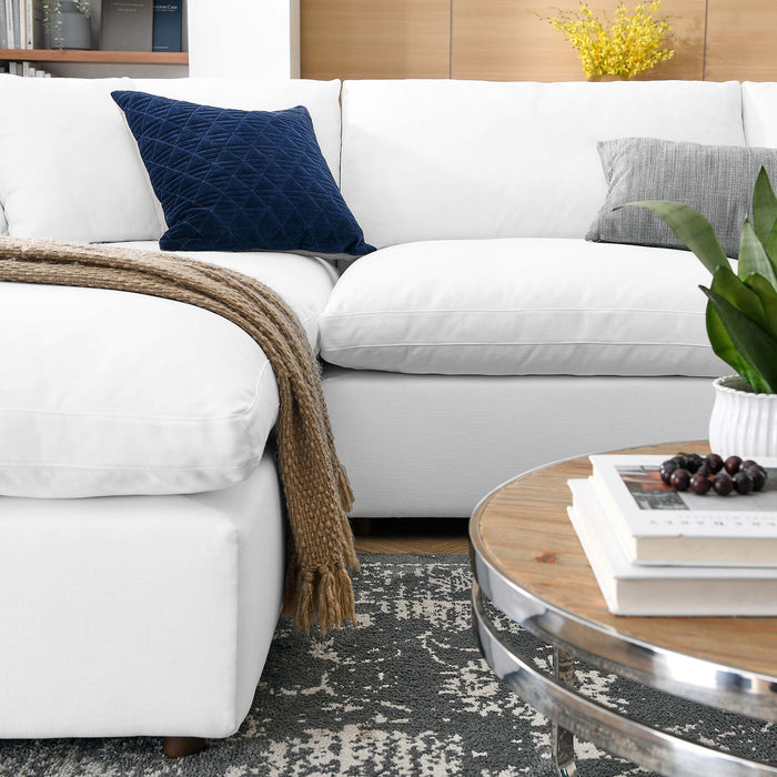 Modway Commix Down-Filled 6-Piece Sectional Sofa Set