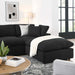 Modway Commix Down Filled 7-Piece Sectional Sofa Set