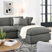 Modway Commix Down Filled 7-Piece Sectional Sofa Set