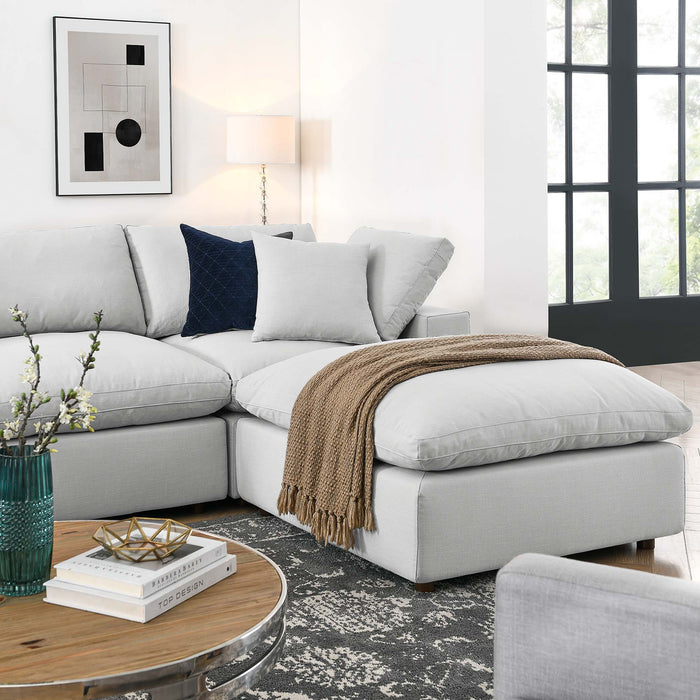 Modway Commix Down Filled 7-Piece Sectional Sofa Set