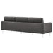 Modway Loft Tufted Vegan Mid-Century Modern Leather Sofa