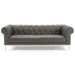 Modway Idyll Tufted Button Upholstered Leather Sofa