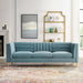 Modway Ingenuity Channel Tufted Retro Modern Velvet Sofa