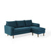 Modway Revive Upholstered Fabric Modern Sectional Sofa