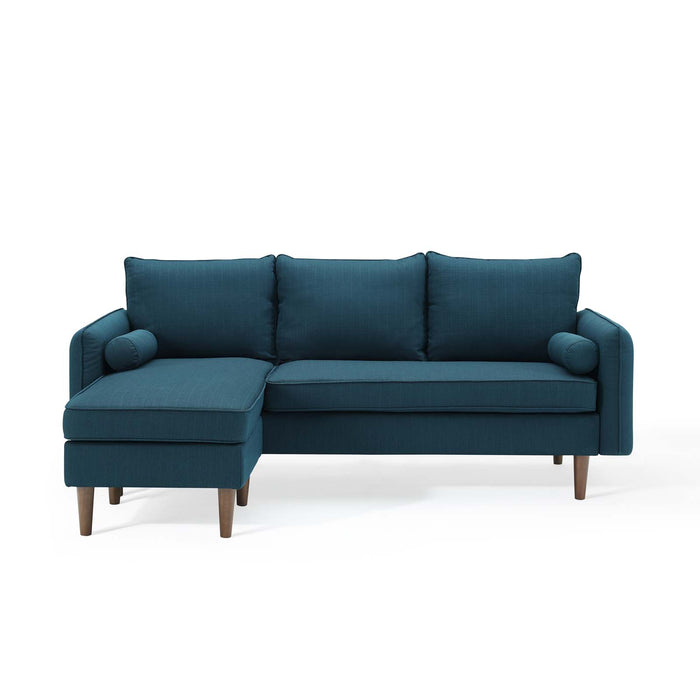 Modway Revive Upholstered Fabric Modern Sectional Sofa