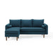 Modway Revive Upholstered Fabric Modern Sectional Sofa