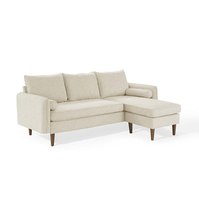 Modway Revive Upholstered Fabric Modern Sectional Sofa